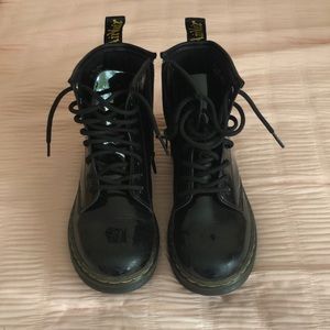 Girls Dr. Marten Combat Boots